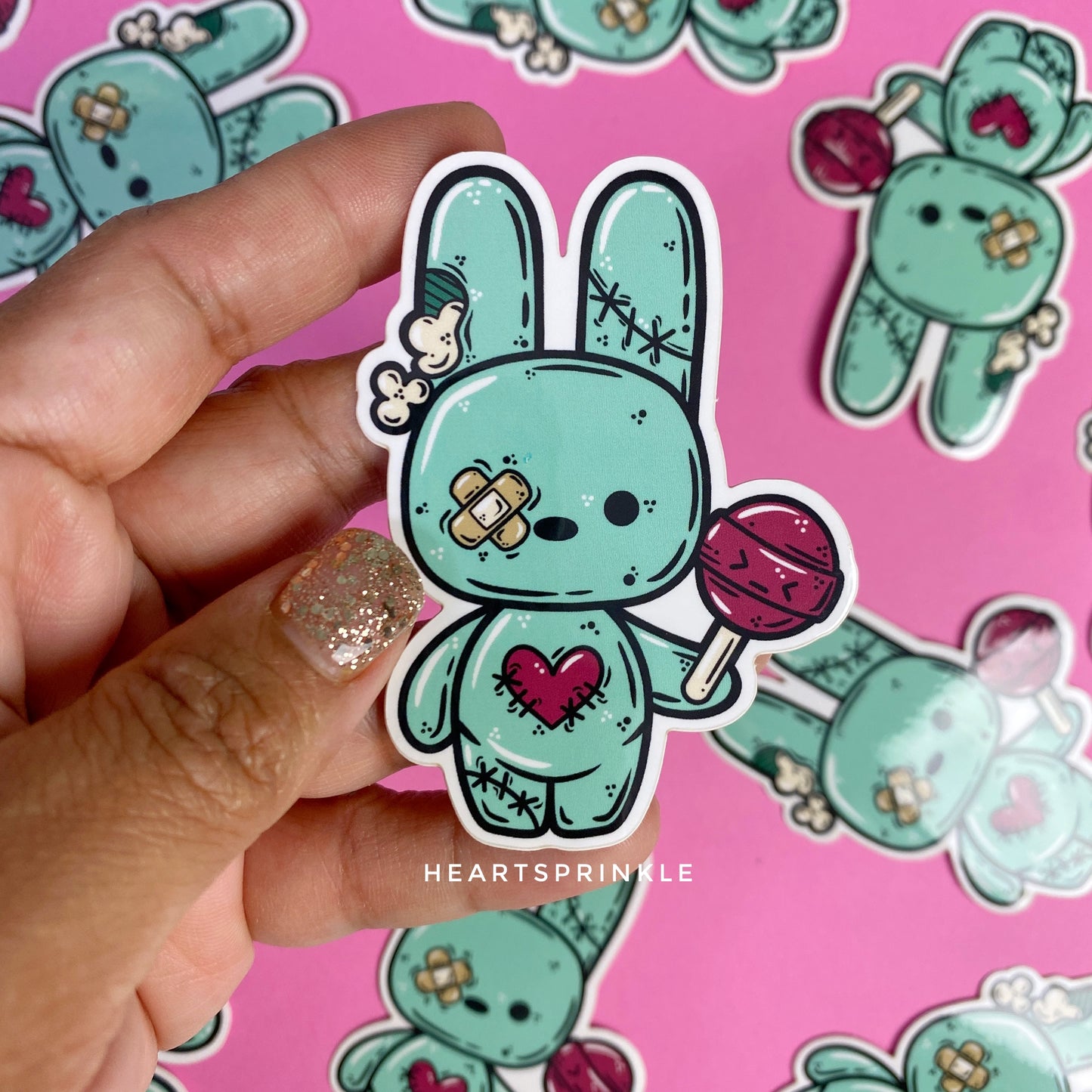 Trinity Halloween Sticker (WATERPROOF)