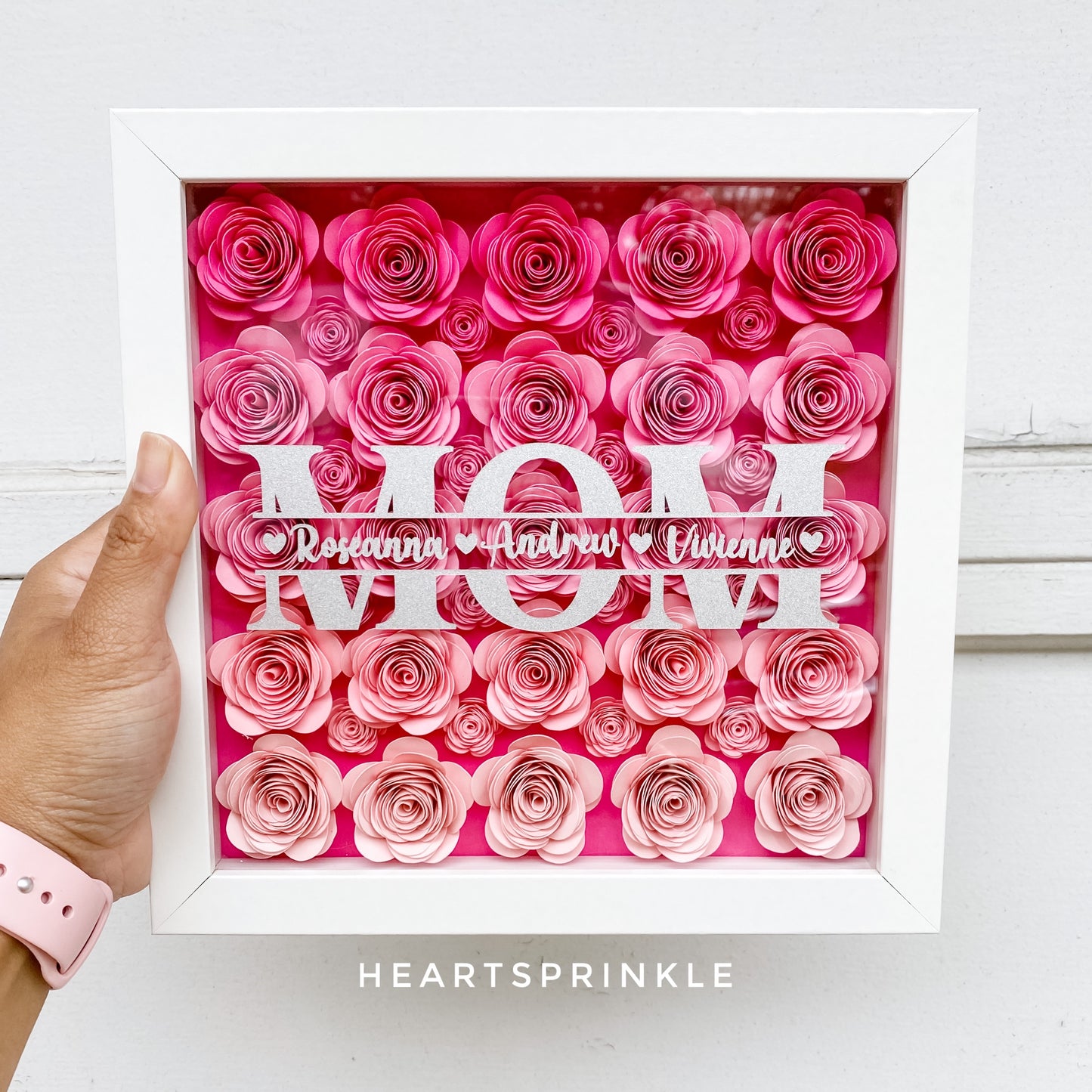 Rose Shadow Box