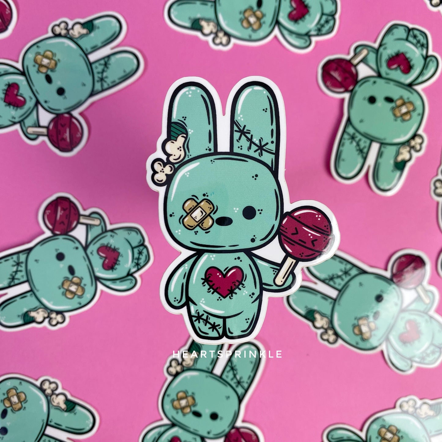 Trinity Halloween Sticker (WATERPROOF)