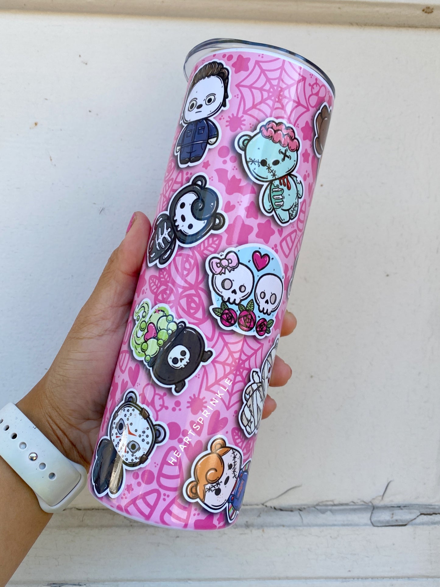Halloween Skinny Straight Tumbler 20oz