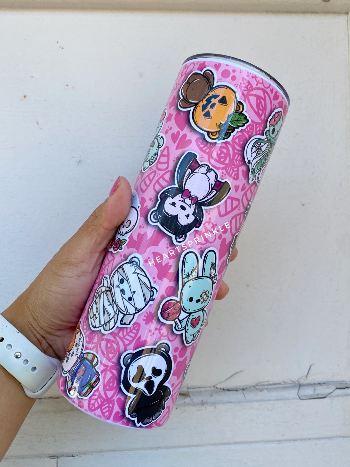 Halloween Skinny Straight Tumbler 20oz