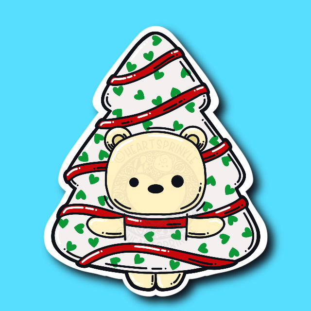 Debbie Bear Sticker (WATERPROOF)