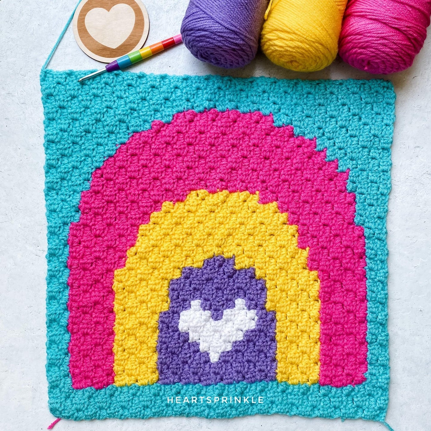 MAGICAL UNICORN C2C CAL Pattern