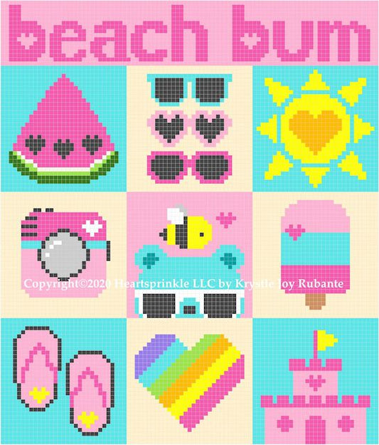 Summer Beach Bum C2C SET PATTERN