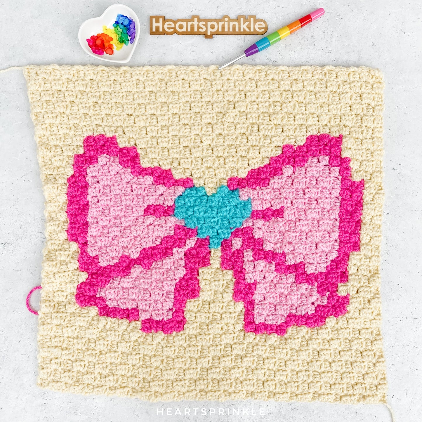 MAGICAL UNICORN C2C CAL Pattern