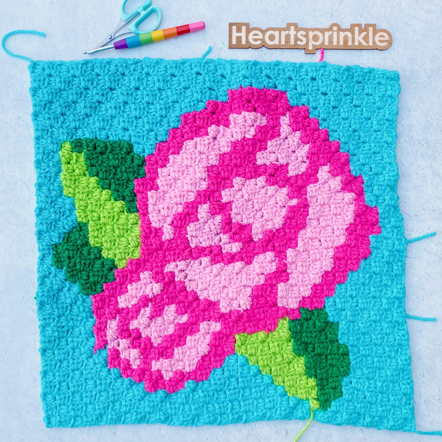 MAGICAL UNICORN C2C CAL Pattern