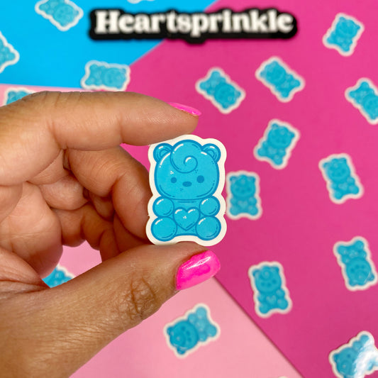 Sugarcube Gummy Bear MINI Sticker (WATERPROOF)