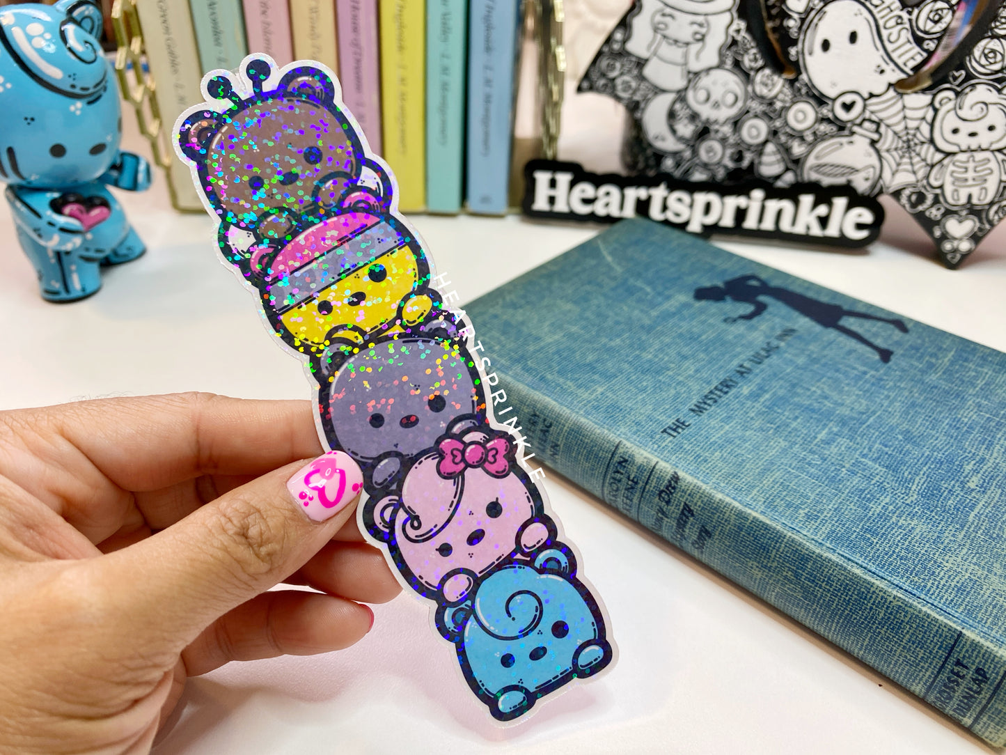 Sugarcube and Friends Stack BOOKMARK