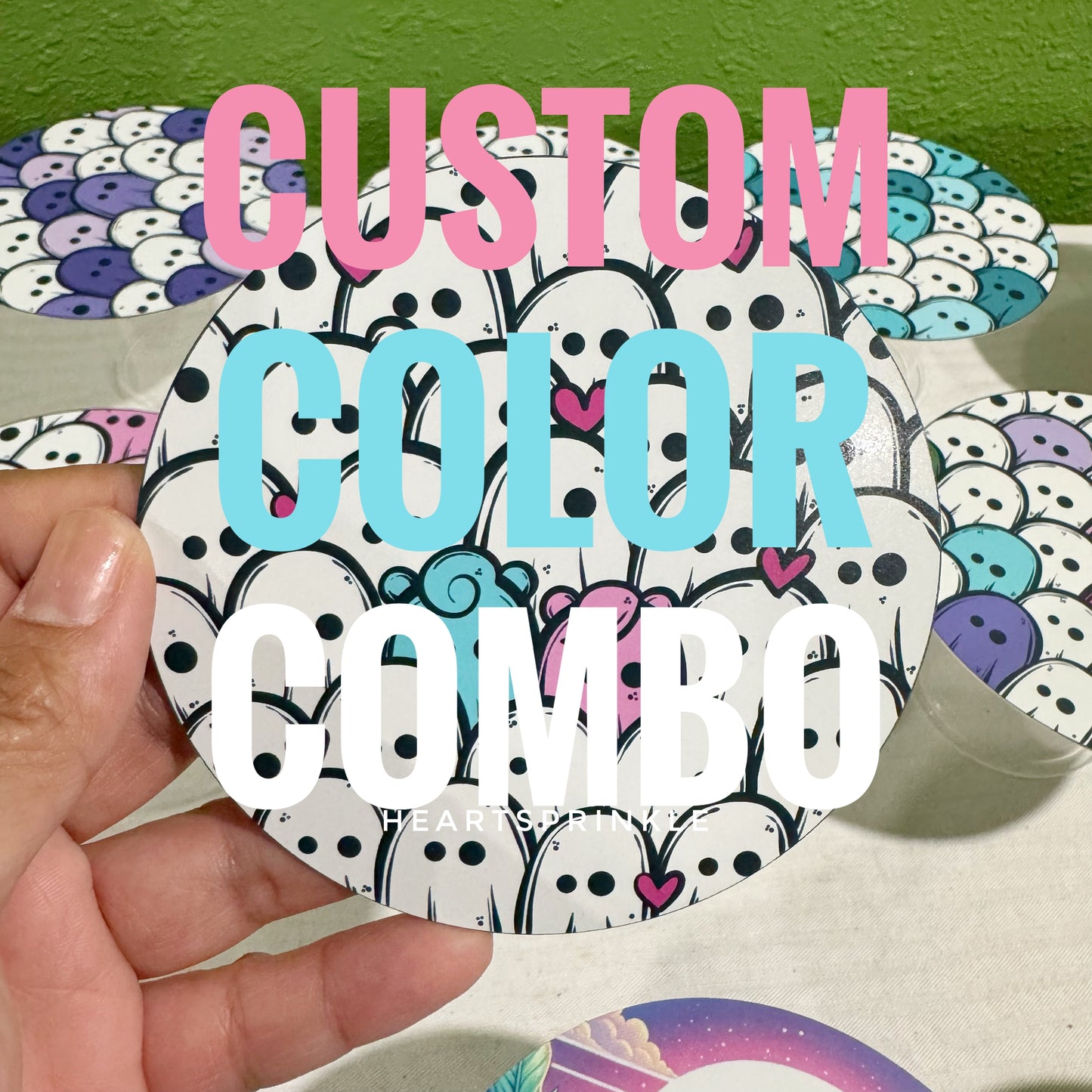 Ghosties CUSTOM COLOR COMBI