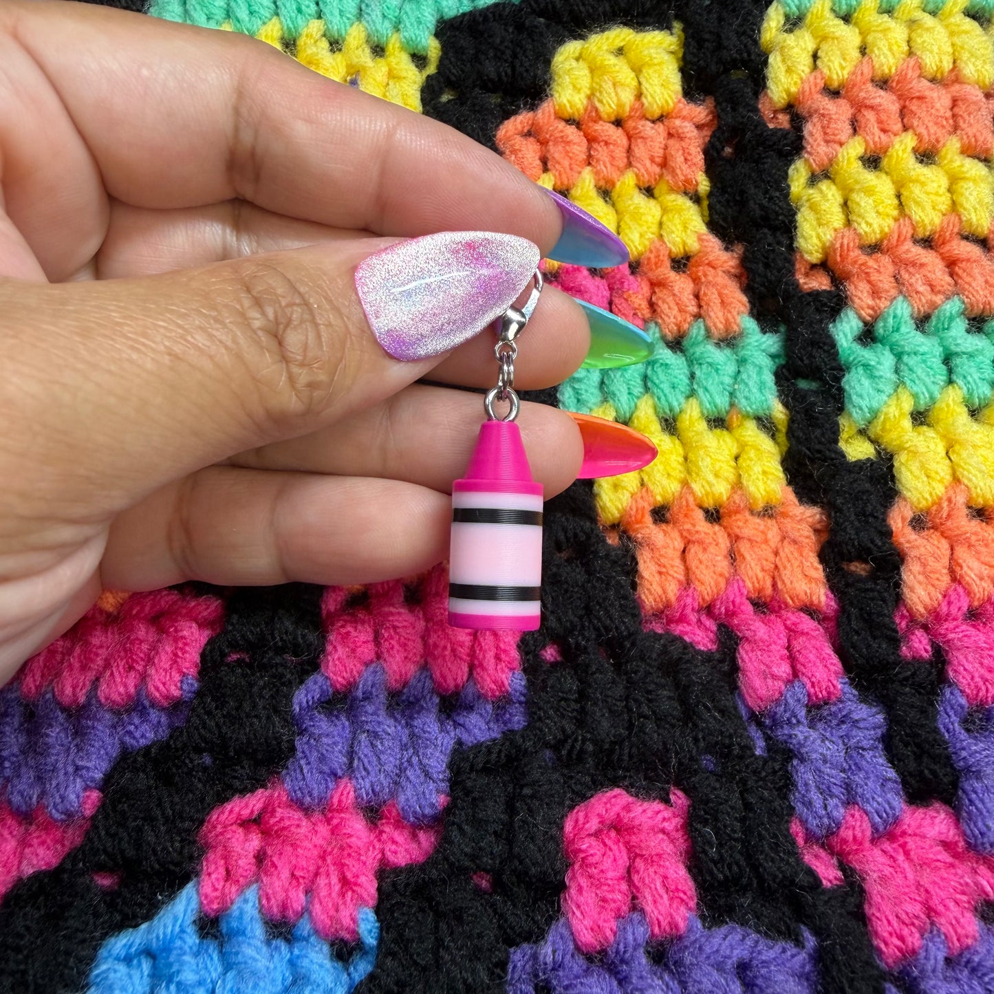 Crayon Stitch Marker