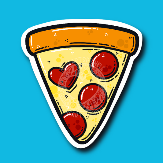 Pizza Sticker (WATERPROOF)