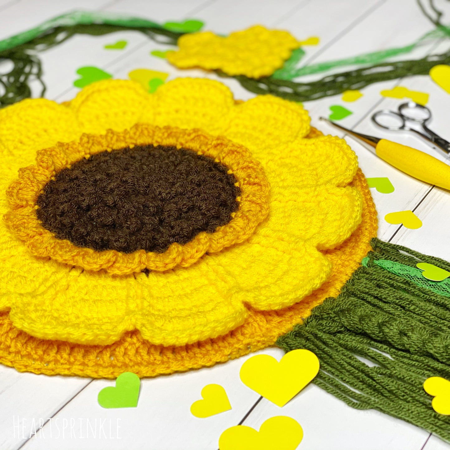 Sunflower Wall Hanging PATTERN