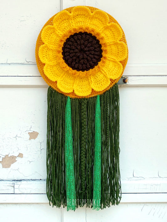 Sunflower Wall Hanging PATTERN